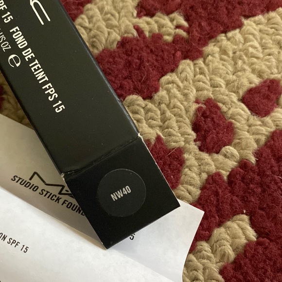Untouched ORIGINAL formula MAC Studio Stick SPF15 foundation-RARE! NW40 - Picture 6 of 7